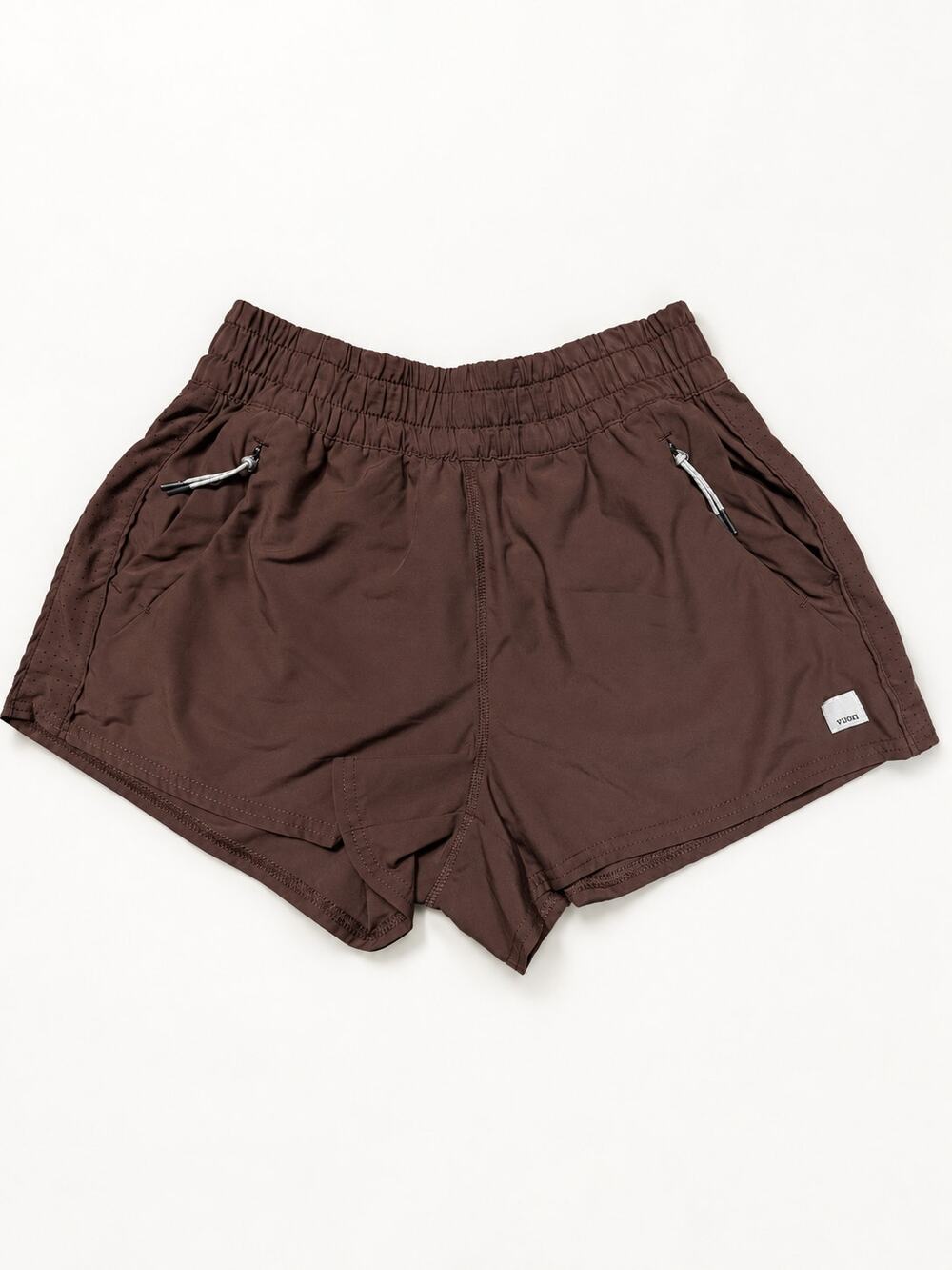 Vuori Dash Shorts XS Chocolate Brown Running Athletic Shorts